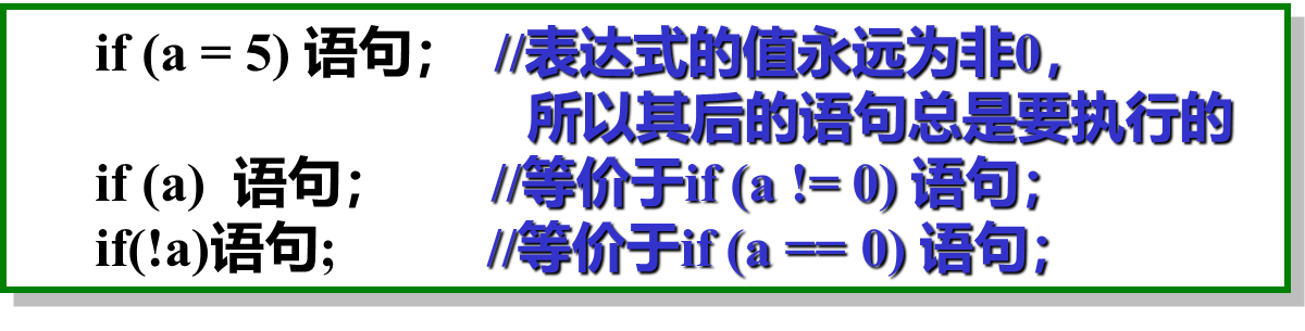 if语句常见题目